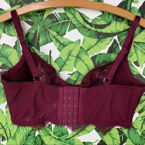 Victoria's Secret Bra 34DDD Sexy Dream Angels Purple Push Up Without Padding - Picture 5 of 7